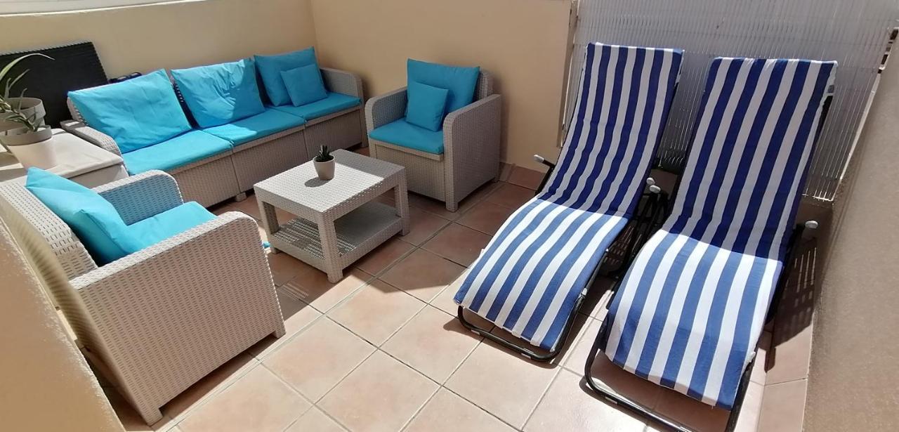 Chilly Apartment - Sunny Rooftop Terrace With Ocean View Callao Salvaje Luaran gambar