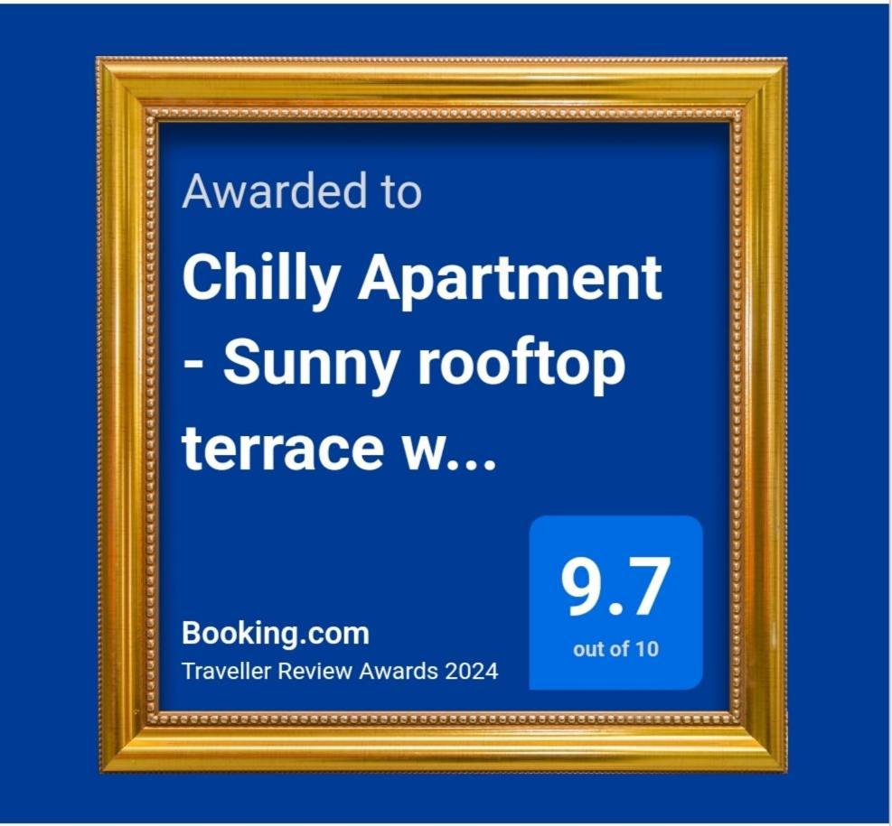 Chilly Apartment - Sunny Rooftop Terrace With Ocean View Callao Salvaje Luaran gambar